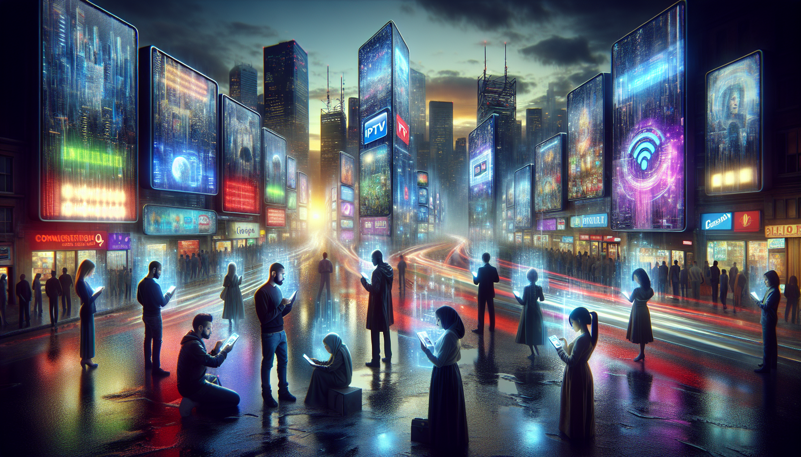 iptv service providers illustration