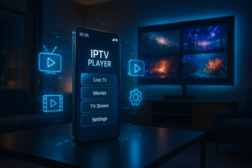 best IPTV player for Android 2026 illustration
