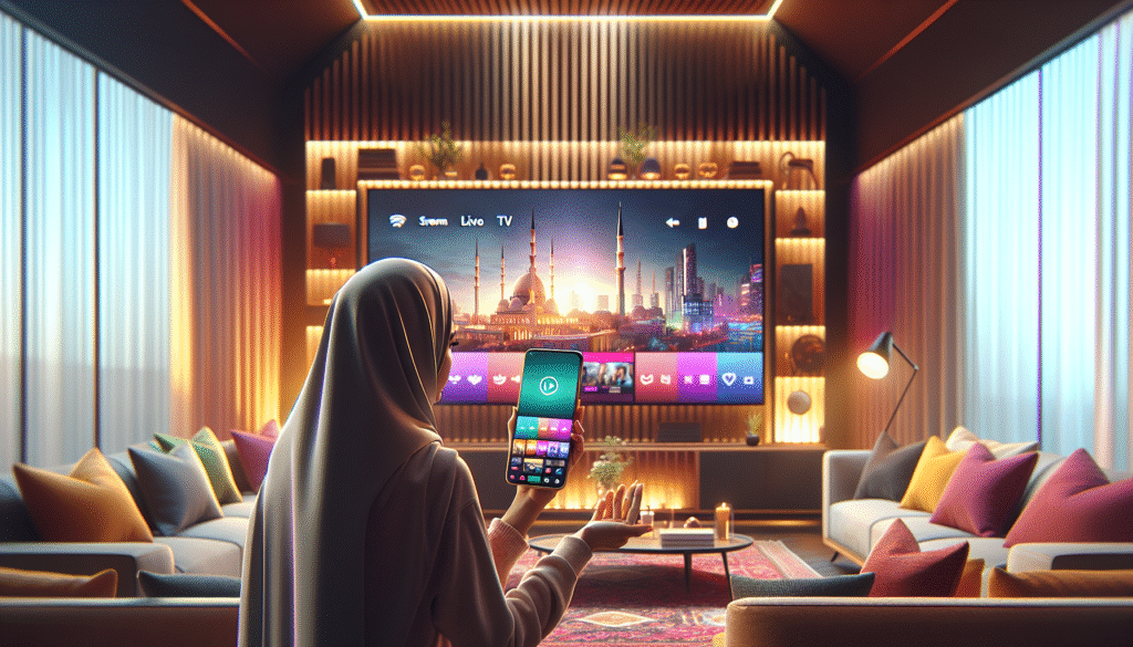 how to use IPTV on iPhone iOS illustration
