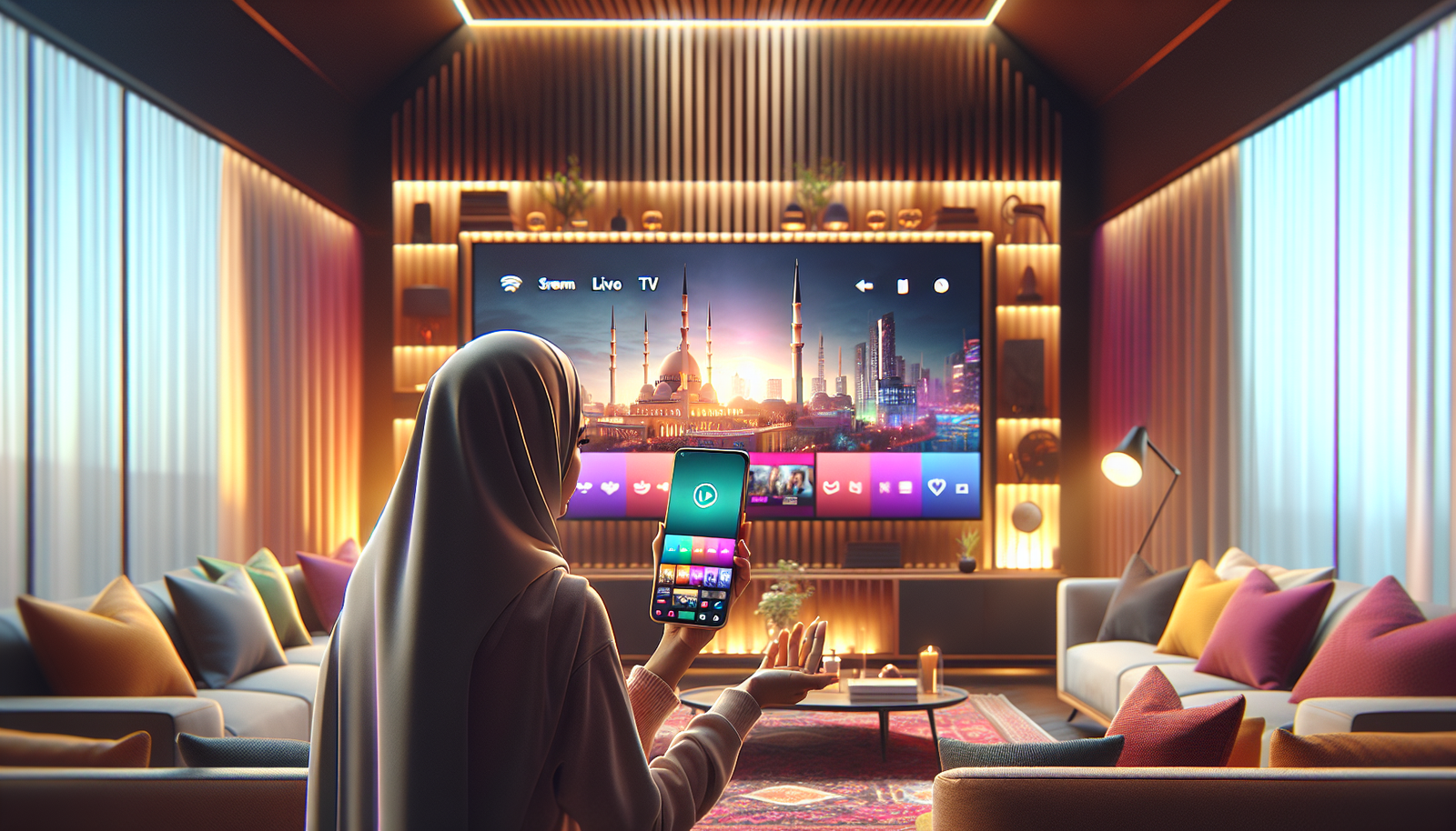 how to use IPTV on iPhone iOS illustration