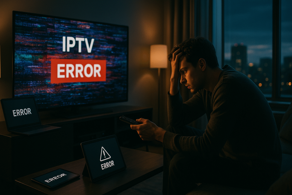 IPTV not working how to fix illustration