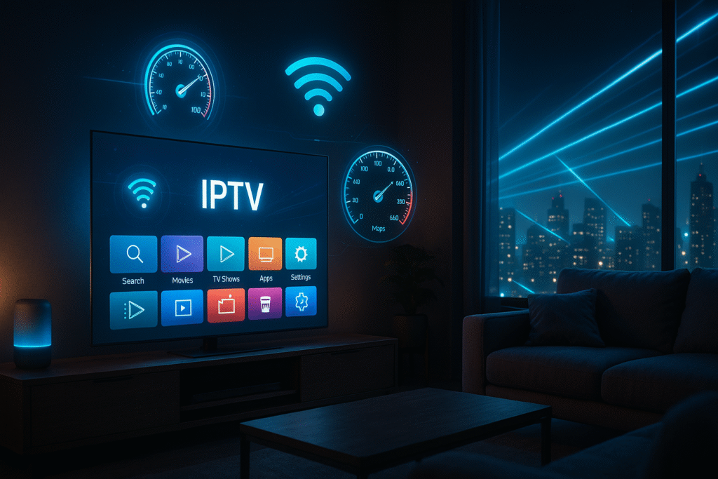 what internet speed do I need for IPTV illustration